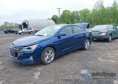 2020 Hyundai Elantra Sel from USA, damaged, VIN 5NPD84LF5LH600229